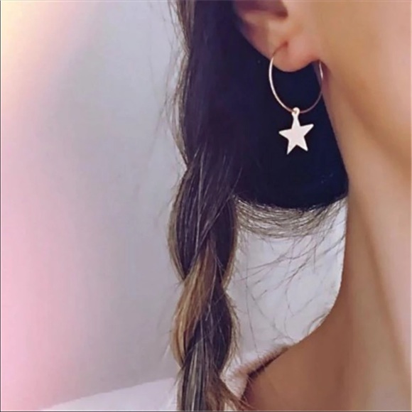 Jewelry - • Nora • Dainty Star Hoops